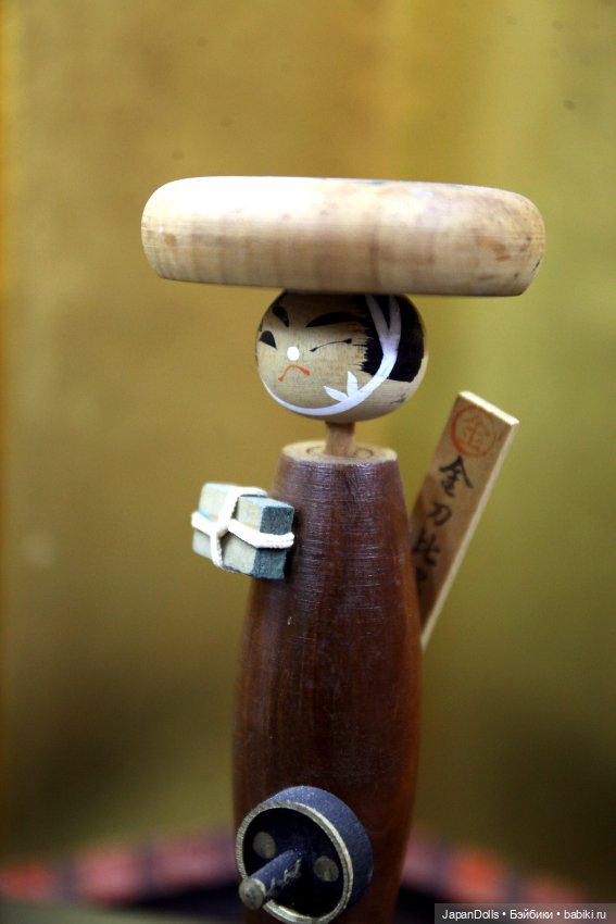 Самурай Кокэси на выставке "Япония. Куклы, сказки и легенды" (фото 3)