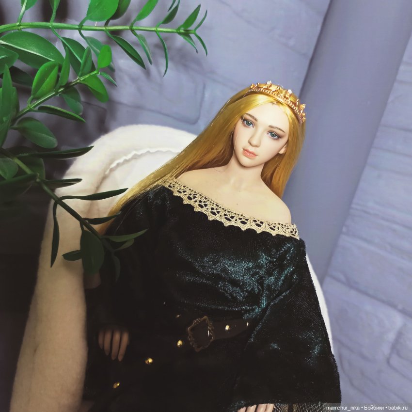 Алисия 👑🏰 — Куклы Phicen (TBLeague/Фицен): бесшовные тела (фото 4)