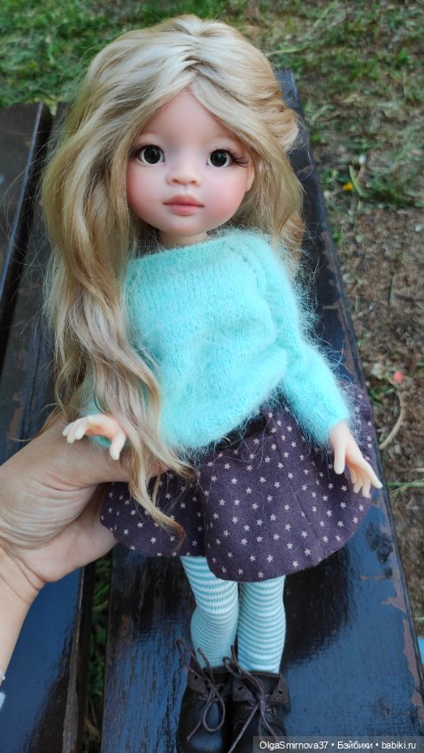 Куколка ООАК Паола Рейна — ООАК Paola Reina (Паола Рейна) и испанских кукол: перерисовка (фото 4)