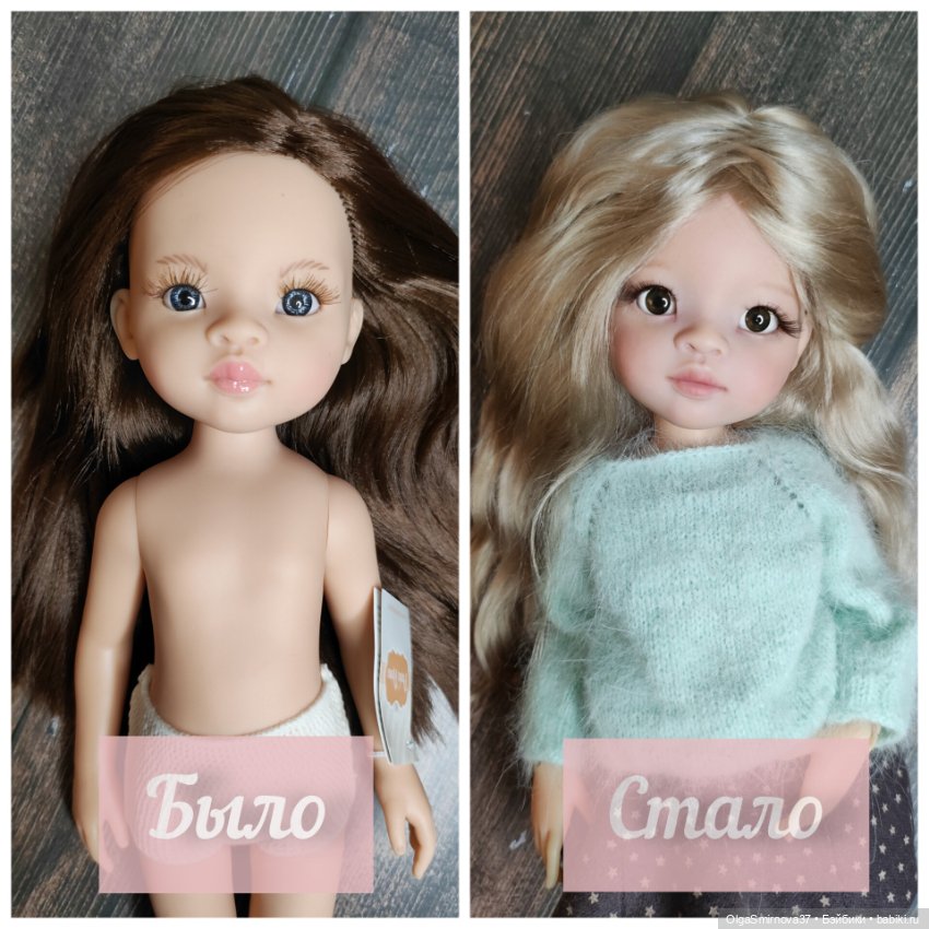 Куколка ООАК Паола Рейна — ООАК Paola Reina (Паола Рейна) и испанских кукол: перерисовка (фото 6)
