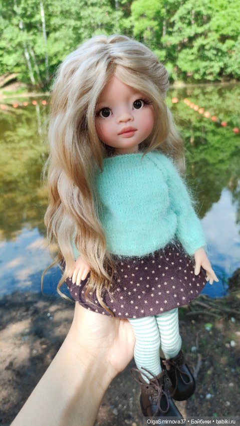 Куколка ООАК Паола Рейна — ООАК Paola Reina (Паола Рейна) и испанских кукол: перерисовка (фото 2)