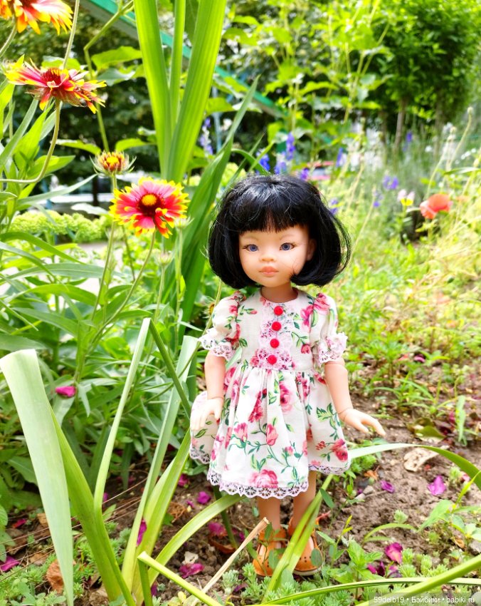 Летние цветы и Айли — Куклы Paola Reina (Паола Рейна): новинки (фото 2)