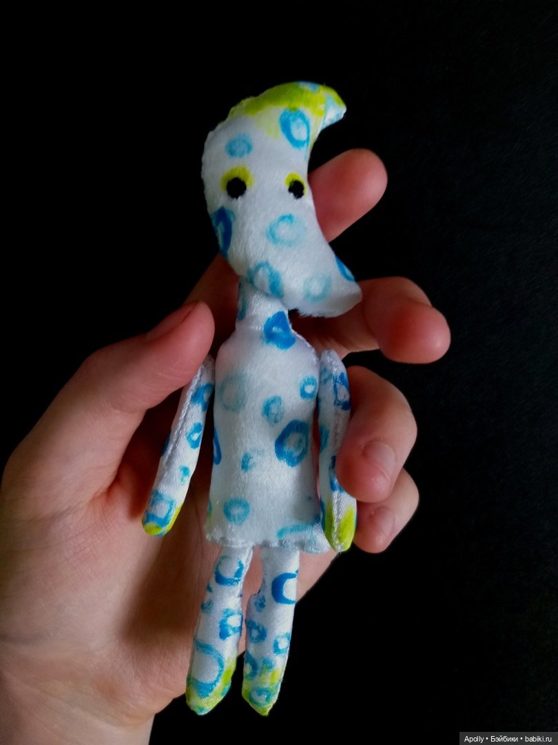 Маленький месяц — Авторские текстильные куклы: Вальдорфские (фото 2)