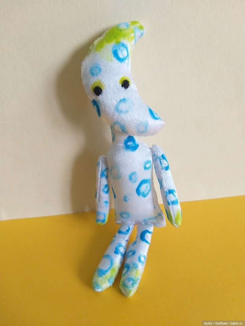 Маленький месяц — Авторские текстильные куклы: Вальдорфские (фото 5)