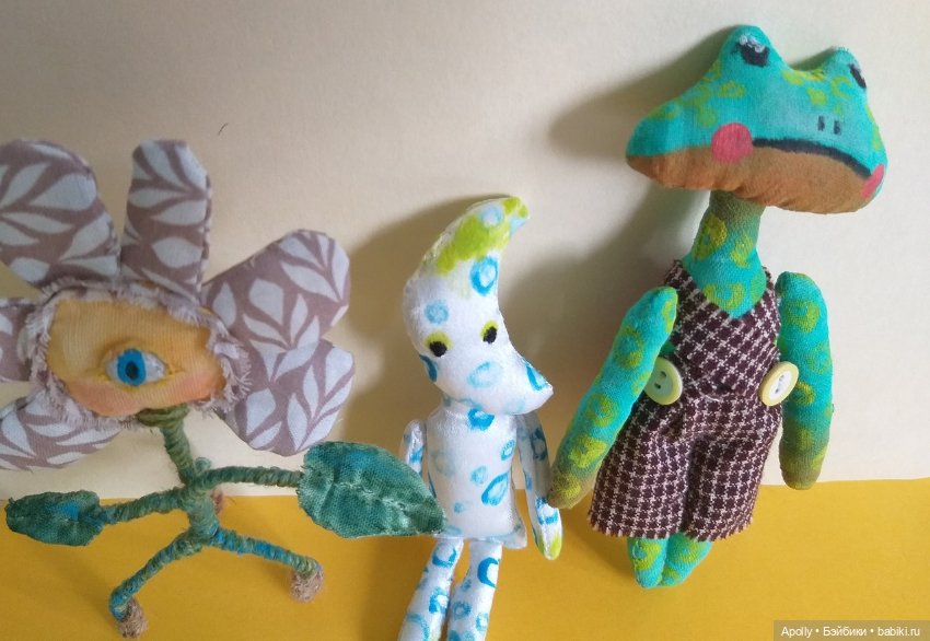 Маленький месяц — Авторские текстильные куклы: Вальдорфские (фото 7)