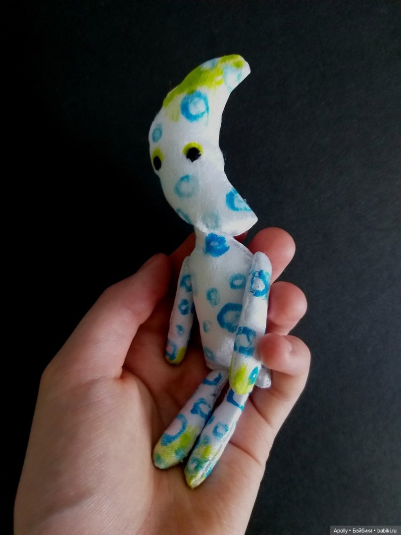 Маленький месяц — Авторские текстильные куклы: Вальдорфские