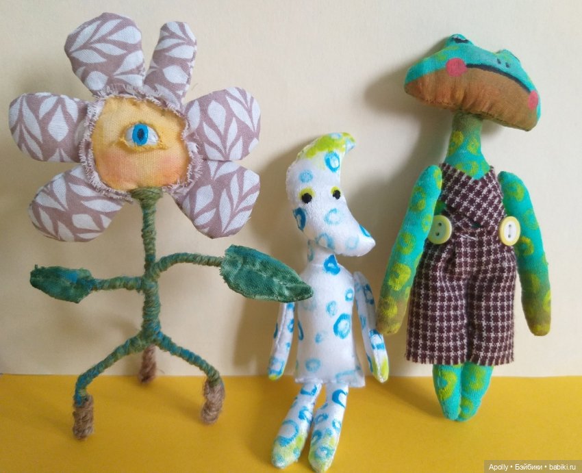 Маленький месяц — Авторские текстильные куклы: Вальдорфские (фото 8)