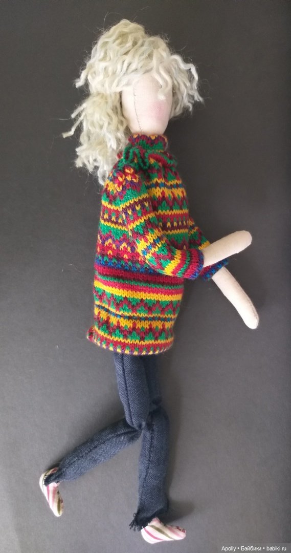 Авторские текстильные куклы: Вальдорфские (фото 5)