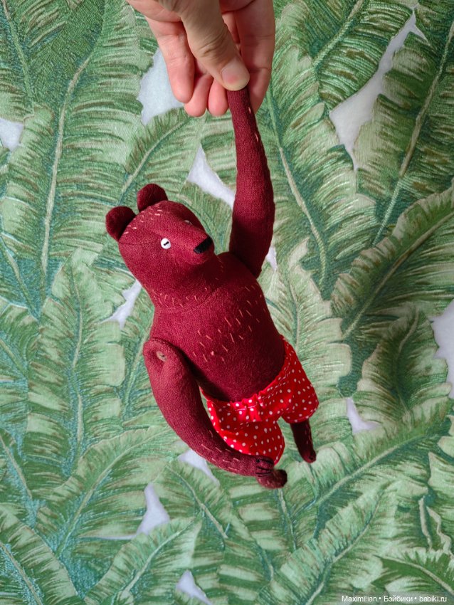 Медведь Степан — Авторские мишки Тедди и друзья: фото (фото 5)