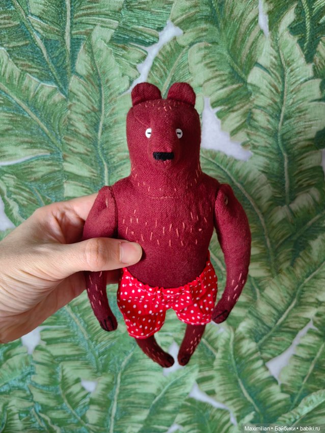 Медведь Степан — Авторские мишки Тедди и друзья: фото (фото 7)