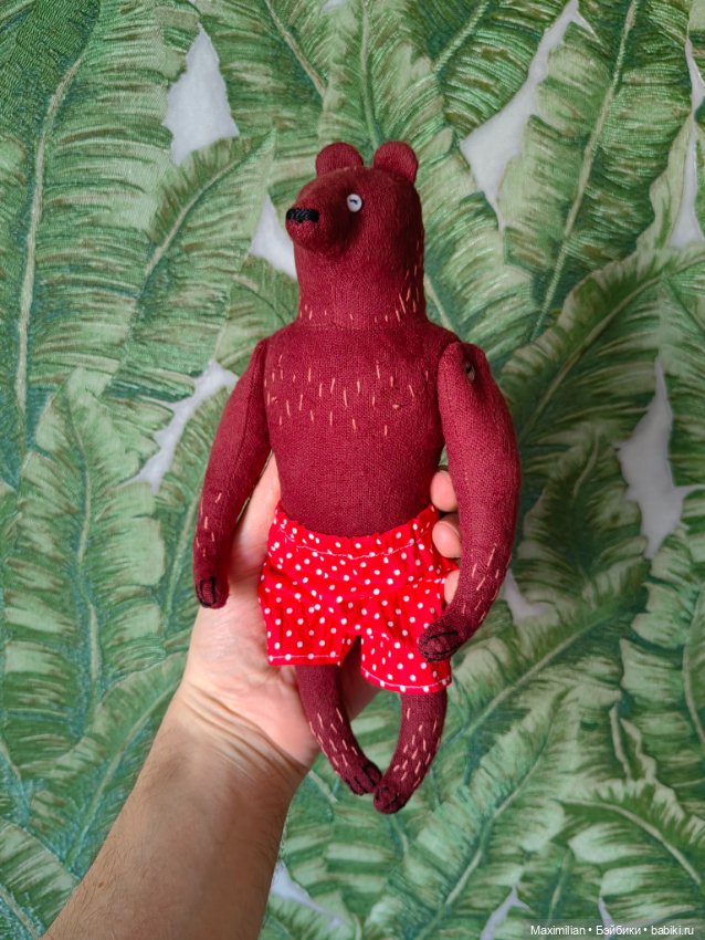 Медведь Степан — Авторские мишки Тедди и друзья: фото (фото 4)