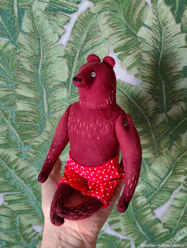 Медведь Степан — Авторские мишки Тедди и друзья: фото (фото 6)