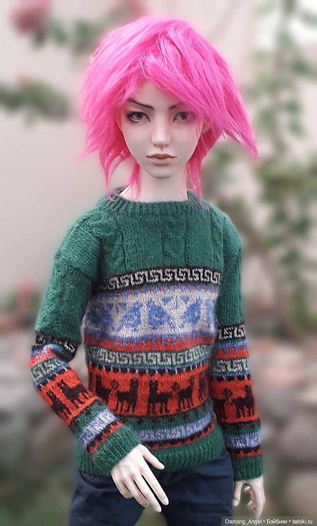 Жаккардовые джемперы — Одежда и обувь для кукол своими руками: фото (фото 3)