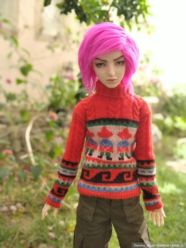 Жаккардовые джемперы — Одежда и обувь для кукол своими руками: фото (фото 5)