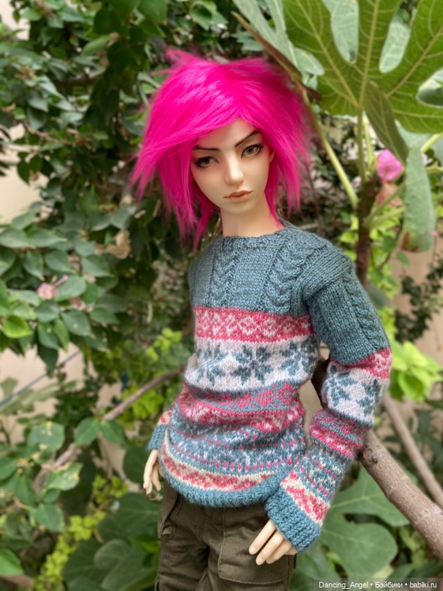 Жаккардовые джемперы — Одежда и обувь для кукол своими руками: фото