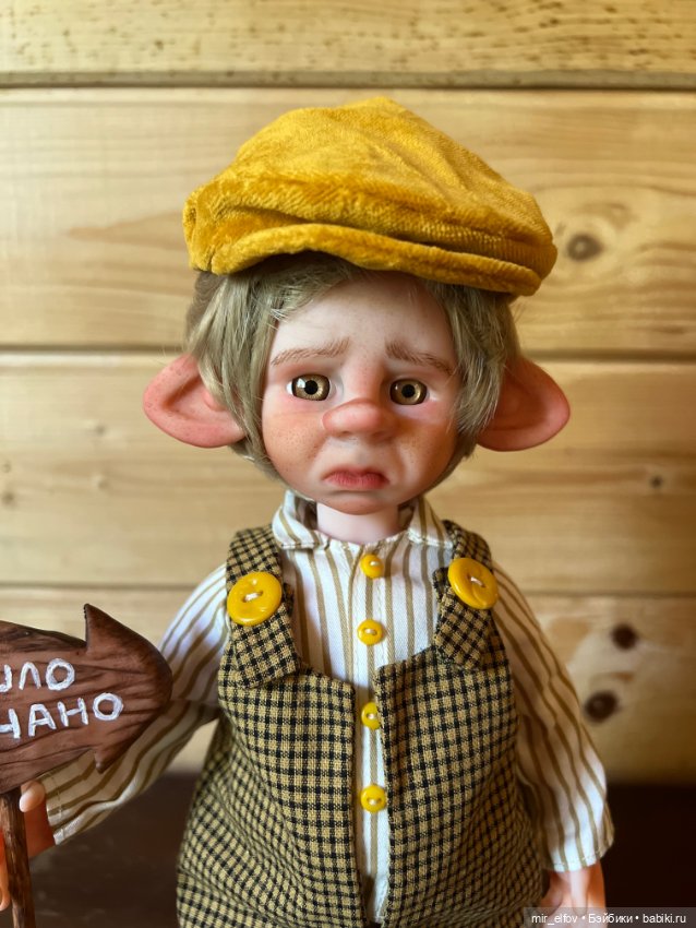 Эльфы сорванцы — Авторские шарнирные куклы своими руками: лепка (фото 6)