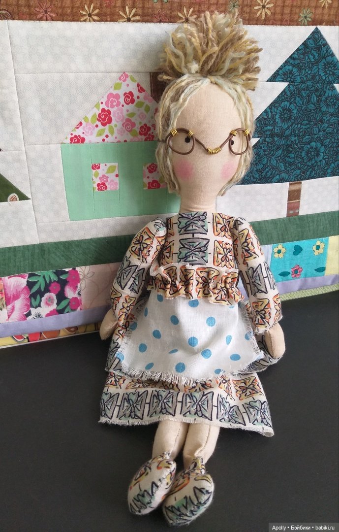 Бабушка Стеша — Авторские текстильные куклы: Вальдорфские