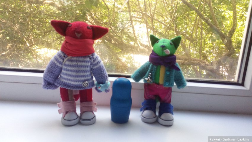 Нужен синий (12 июня) — Текстильные игрушки и примитивы: кофейные (фото 2)