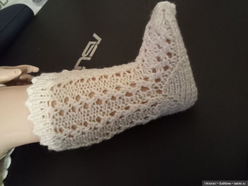 Вязание носочков. Нужна помощь
