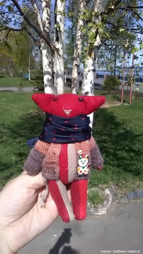 Нужен синий (12 июня) — Текстильные игрушки и примитивы: кофейные (фото 6)