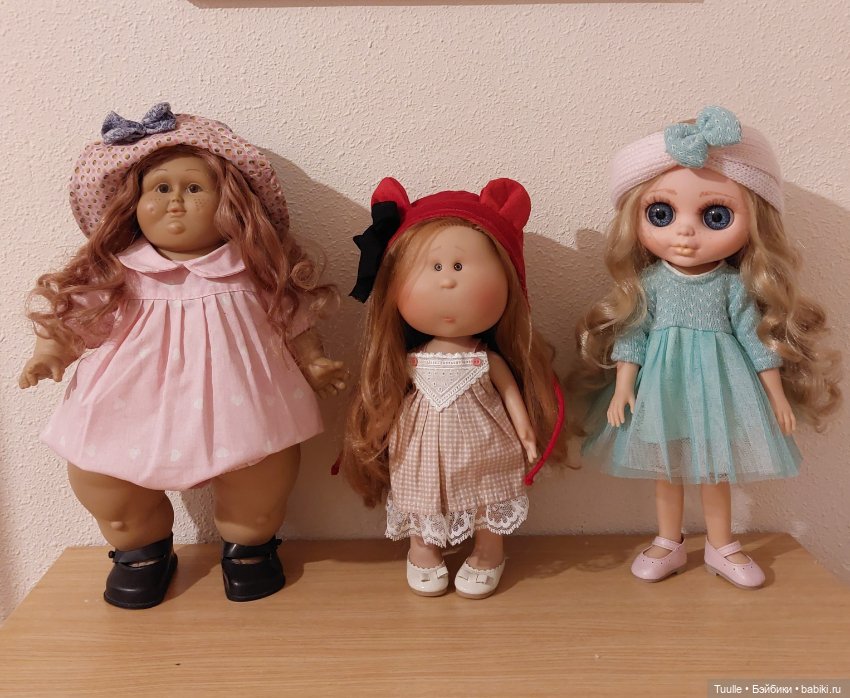 Три грации - испанские куклы