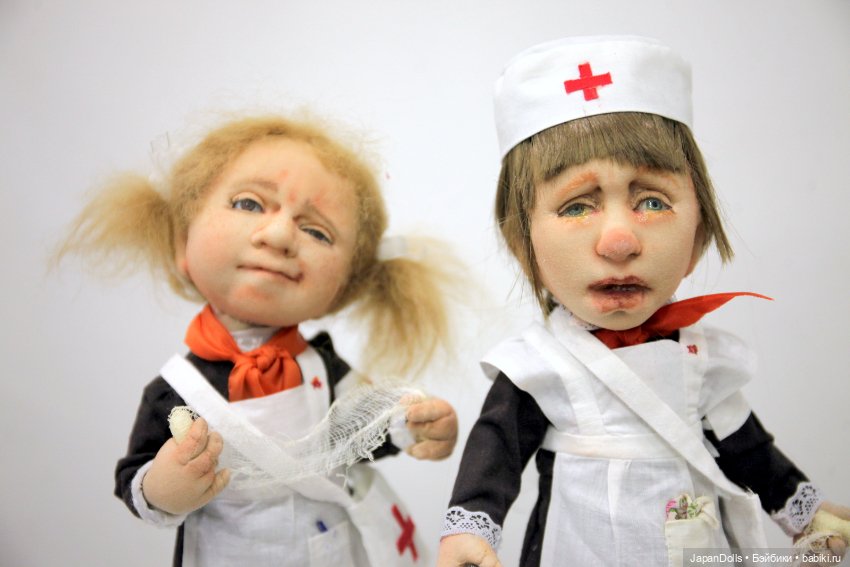 "Мы с Тамарой" на выставке "Куклы с характером. Четвертая высота" (фото 2)