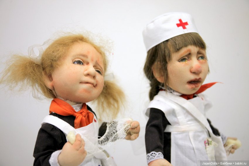 "Мы с Тамарой" на выставке "Куклы с характером. Четвертая высота" (фото 9)