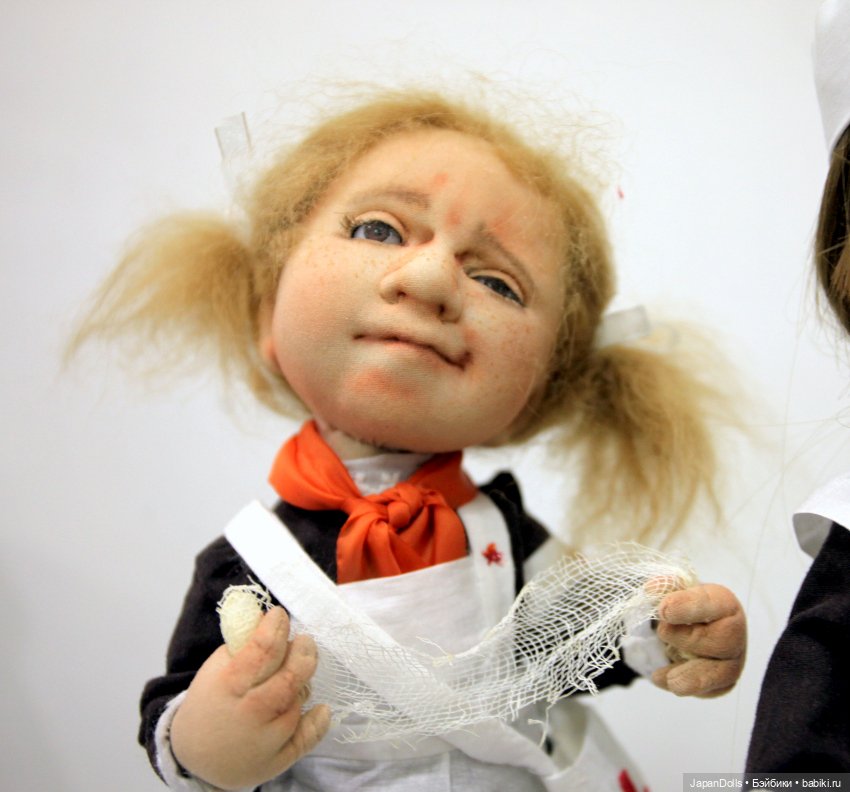 "Мы с Тамарой" на выставке "Куклы с характером. Четвертая высота" (фото 7)