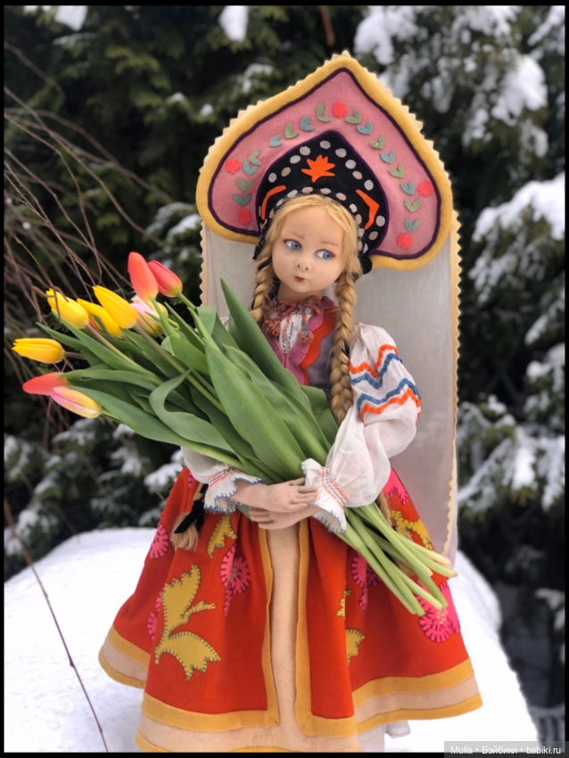 Маруся — Антикварные куклы Lenci (Ленчи): итальянский фетр (фото 2)