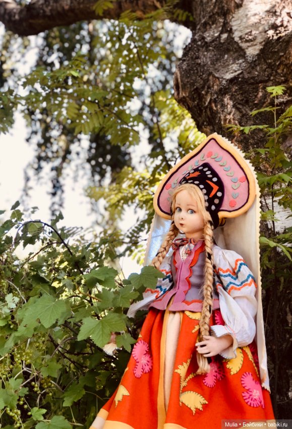 Маруся — Антикварные куклы Lenci (Ленчи): итальянский фетр (фото 3)