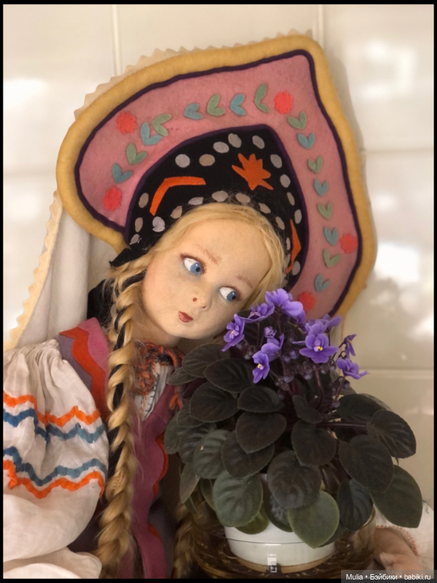 Маруся — Антикварные куклы Lenci (Ленчи): итальянский фетр