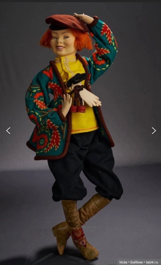 Маруся — Антикварные куклы Lenci (Ленчи): итальянский фетр