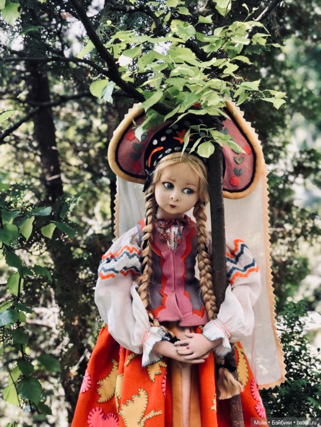 Маруся — Антикварные куклы Lenci (Ленчи): итальянский фетр (фото 5)