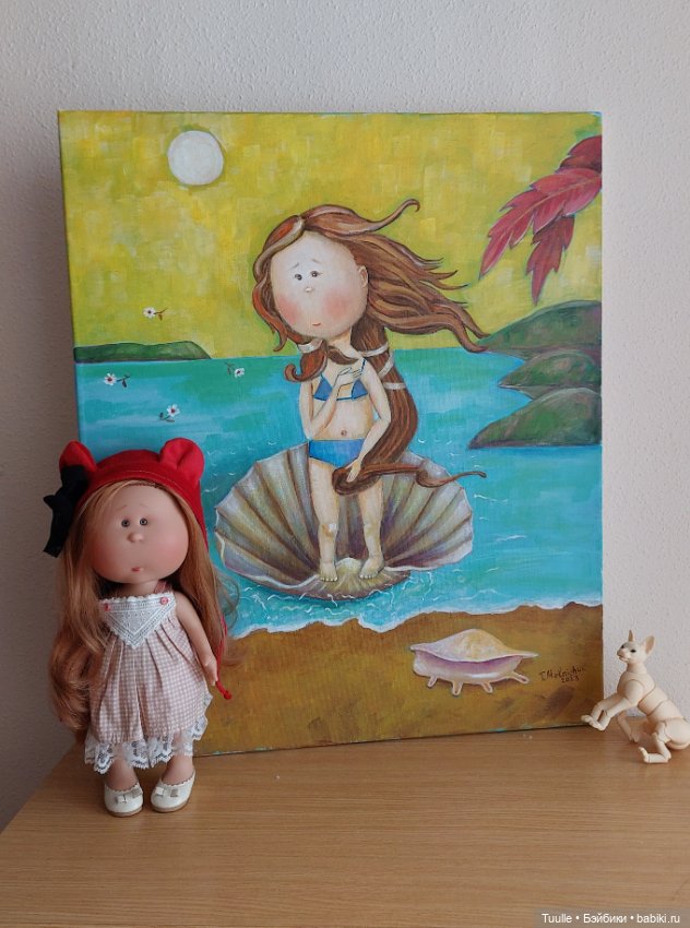 Как Миа стала Венерой — Куклы Nines d'Onil (Нинес): Миа (Mia) (фото 2)