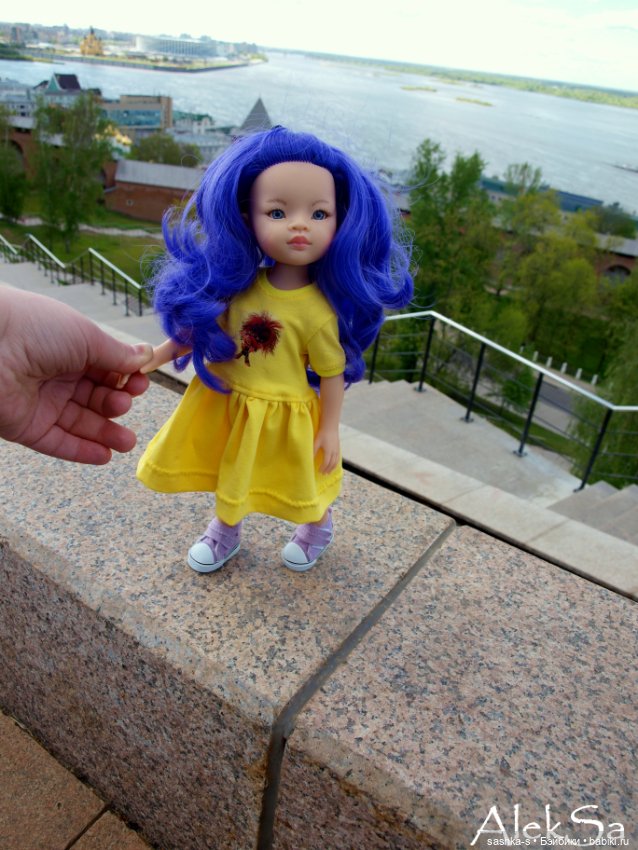 Весна, тюльпаны, Вайлет — Куклы Paola Reina (Паола Рейна): новинки (фото 8)