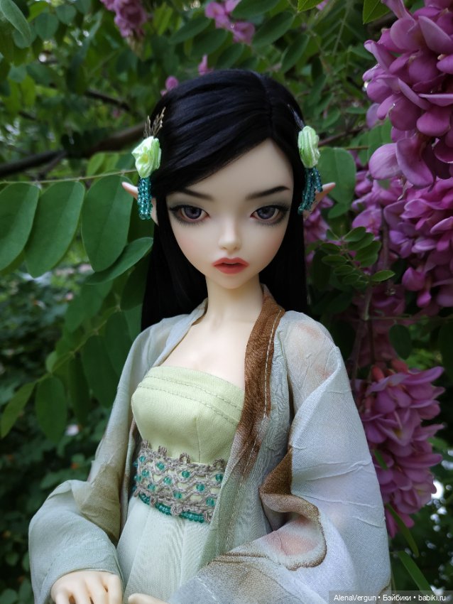 Розовая акация в китайском стиле (фото 8)