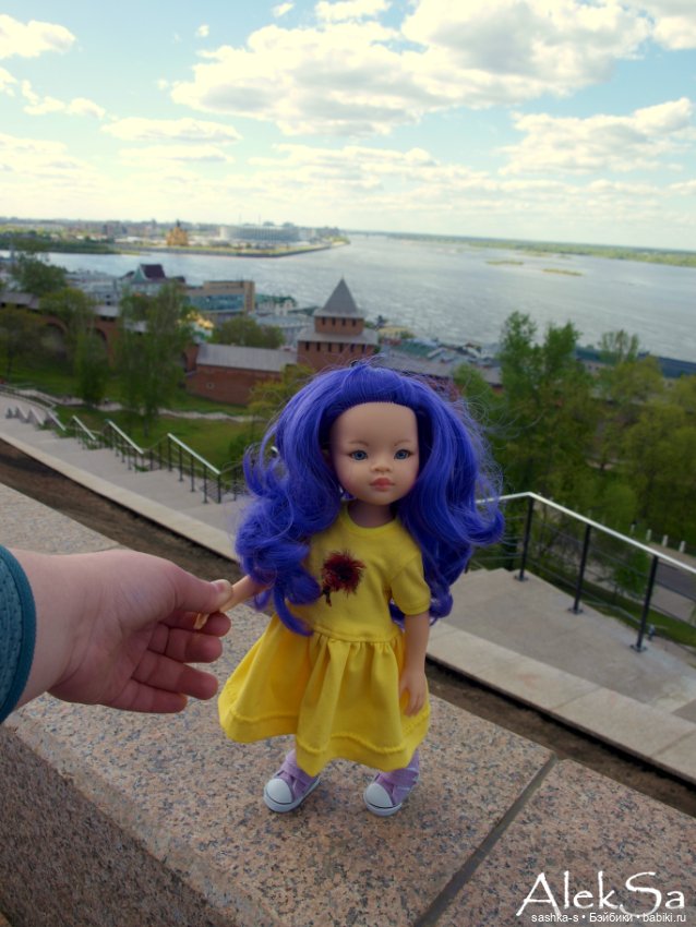 Весна, тюльпаны, Вайлет — Куклы Paola Reina (Паола Рейна): новинки (фото 9)