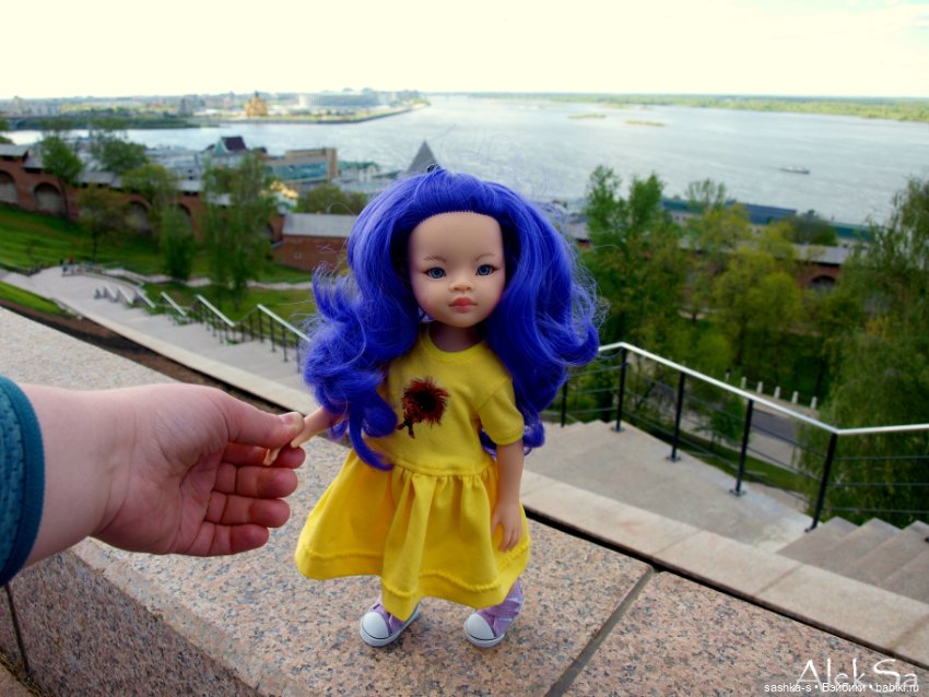 Весна, тюльпаны, Вайлет — Куклы Paola Reina (Паола Рейна): новинки (фото 7)