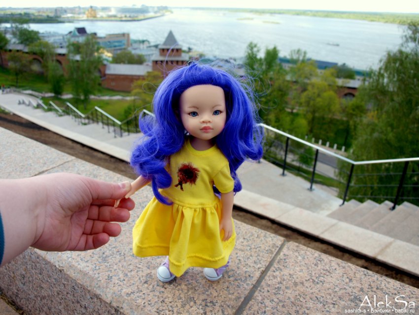 Весна, тюльпаны, Вайлет — Куклы Paola Reina (Паола Рейна): новинки (фото 6)