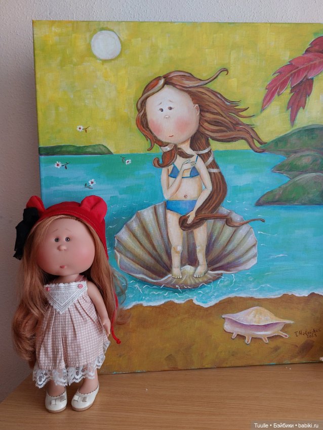 Как Миа стала Венерой — Куклы Nines d'Onil (Нинес): Миа (Mia) (фото 3)