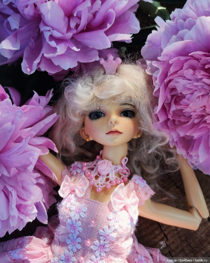 Принцесса пионов 💮💮💮 — Куклы Dollzone (Доллзон): BJD (БЖД)