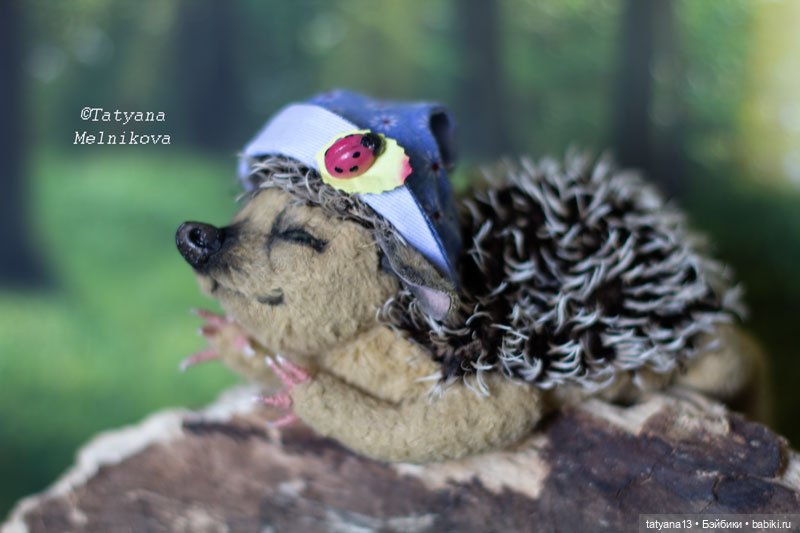 Ежкина семейка — Авторские мишки Тедди и друзья: фото