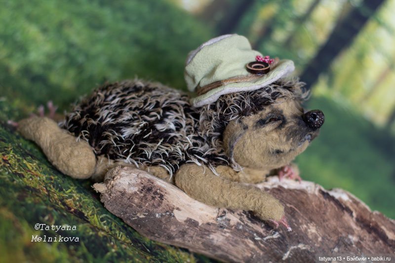 Ежкина семейка — Авторские мишки Тедди и друзья: фото (фото 7)