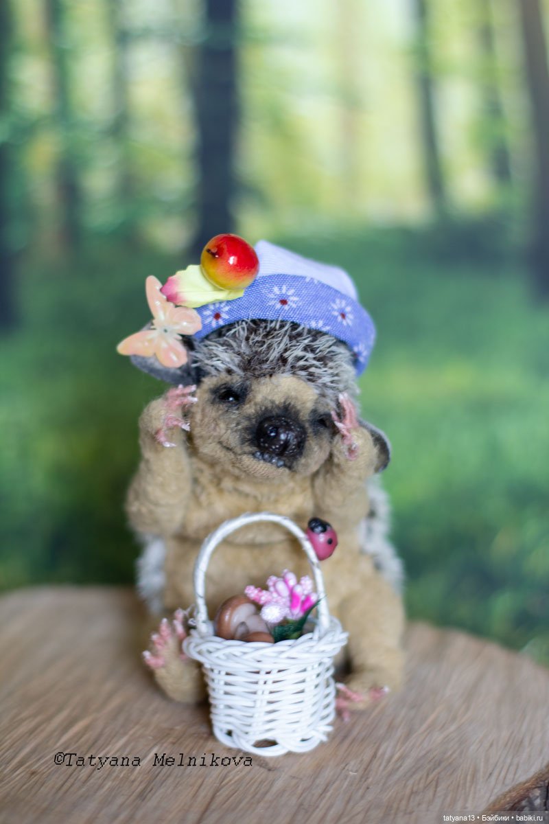 Ежкина семейка — Авторские мишки Тедди и друзья: фото