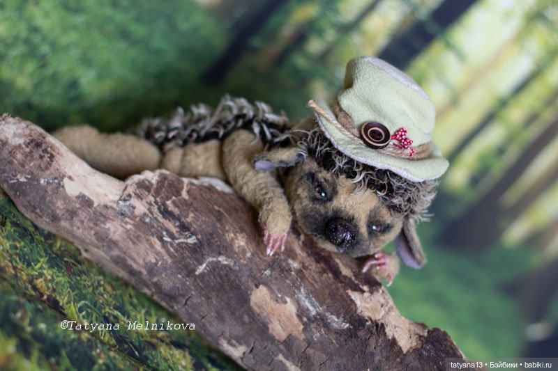 Ежкина семейка — Авторские мишки Тедди и друзья: фото (фото 8)