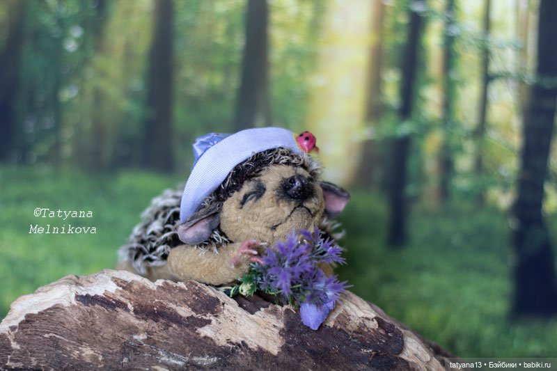 Ежкина семейка — Авторские мишки Тедди и друзья: фото