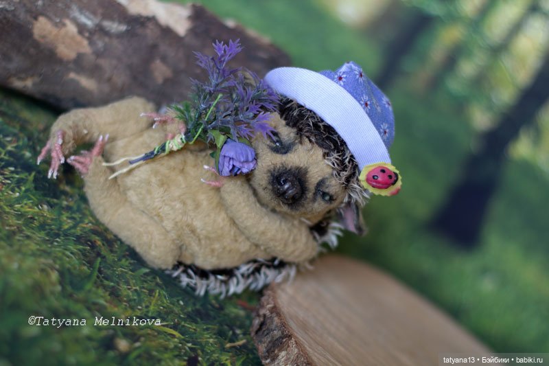 Ежкина семейка — Авторские мишки Тедди и друзья: фото (фото 9)