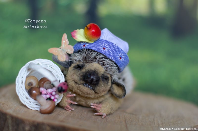 Ежкина семейка — Авторские мишки Тедди и друзья: фото