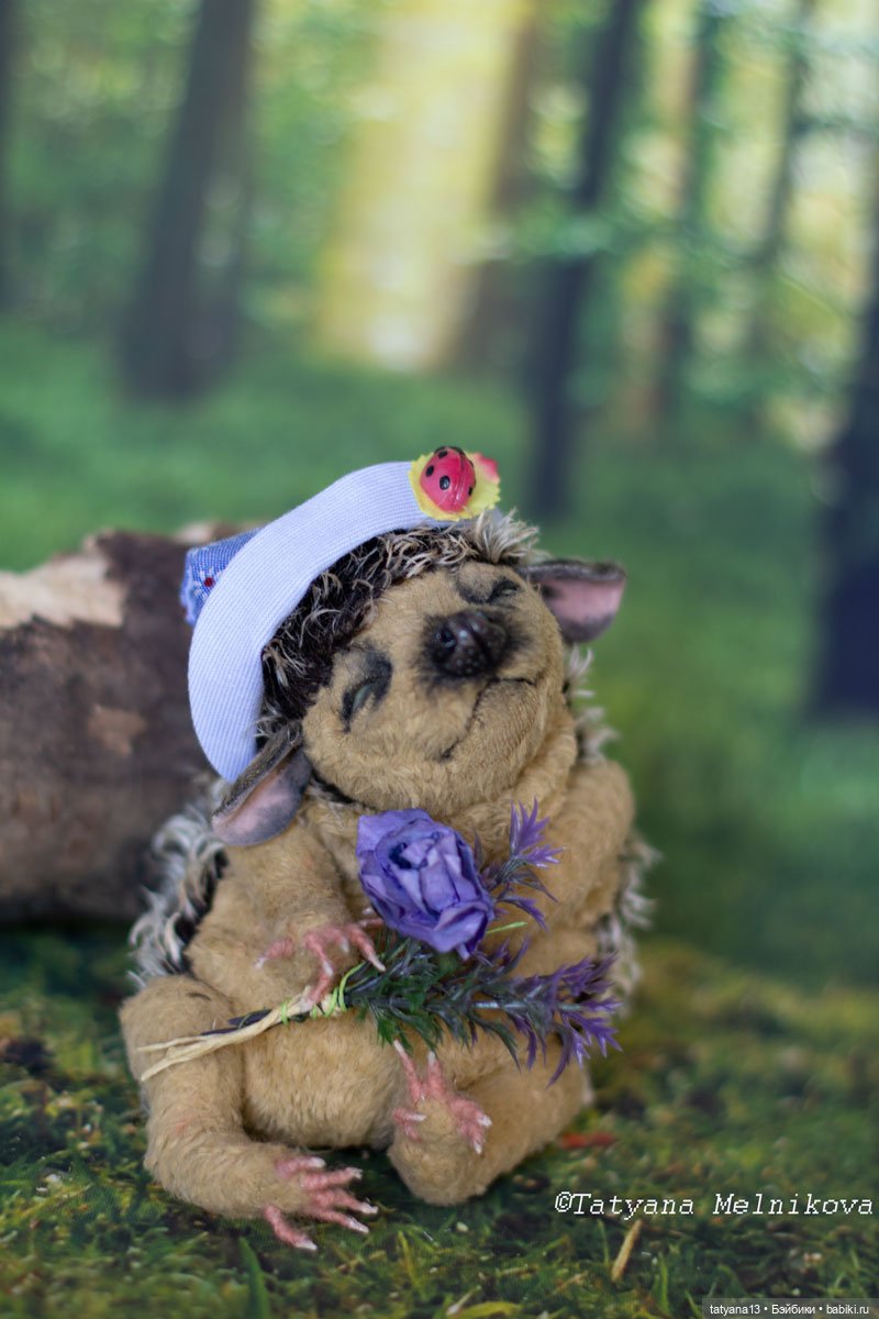 Ежкина семейка — Авторские мишки Тедди и друзья: фото (фото 10)