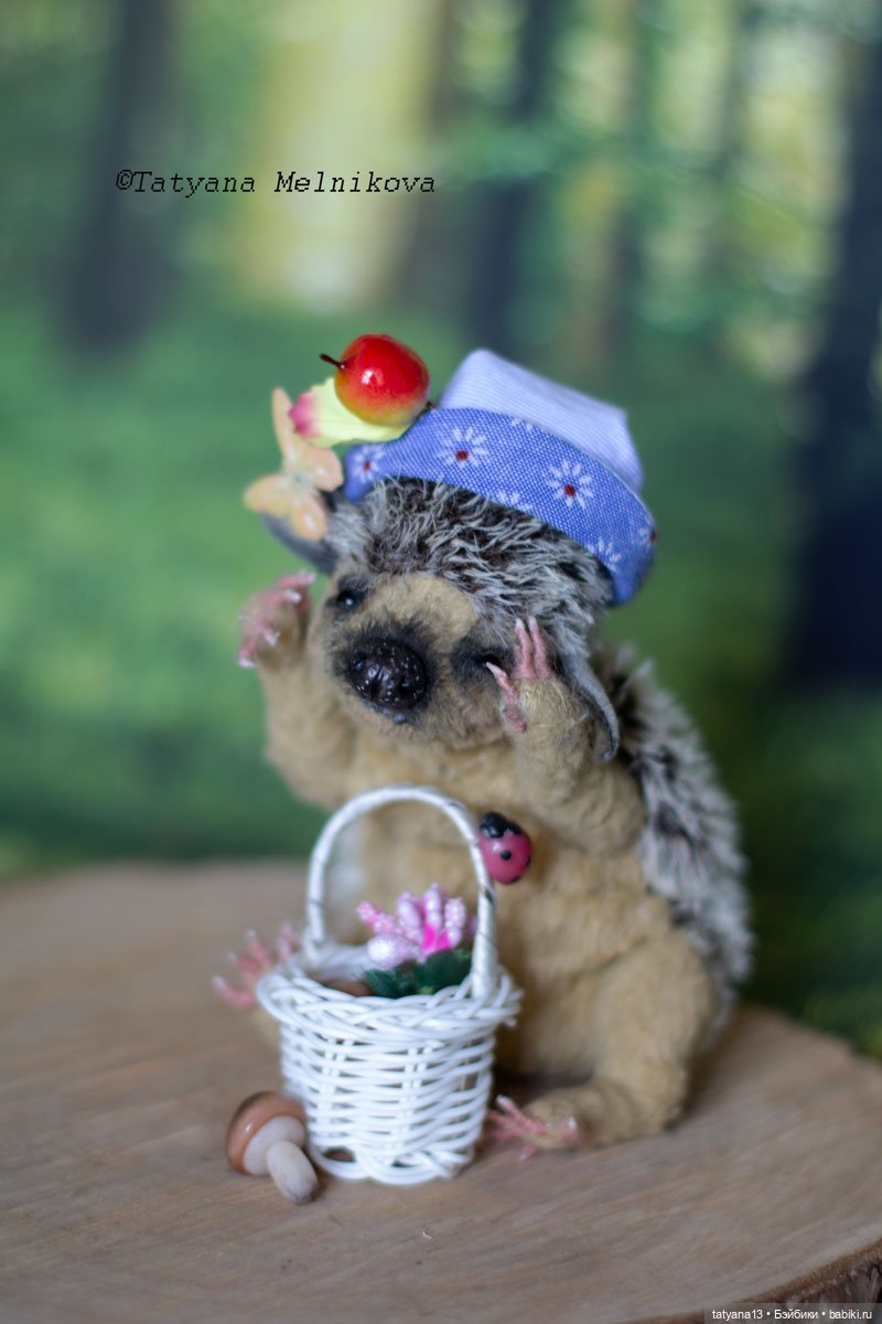 Ежкина семейка — Авторские мишки Тедди и друзья: фото